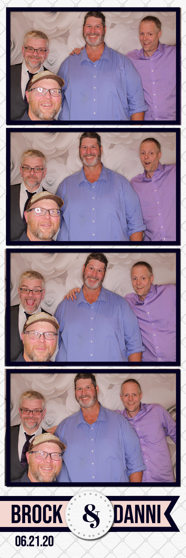 Danni and Brock’s Wedding | View more photos from the event at gallery.photoboothbillings.com/u/PhotoBoothBillings/Danni-and-Brock’s-Wedding